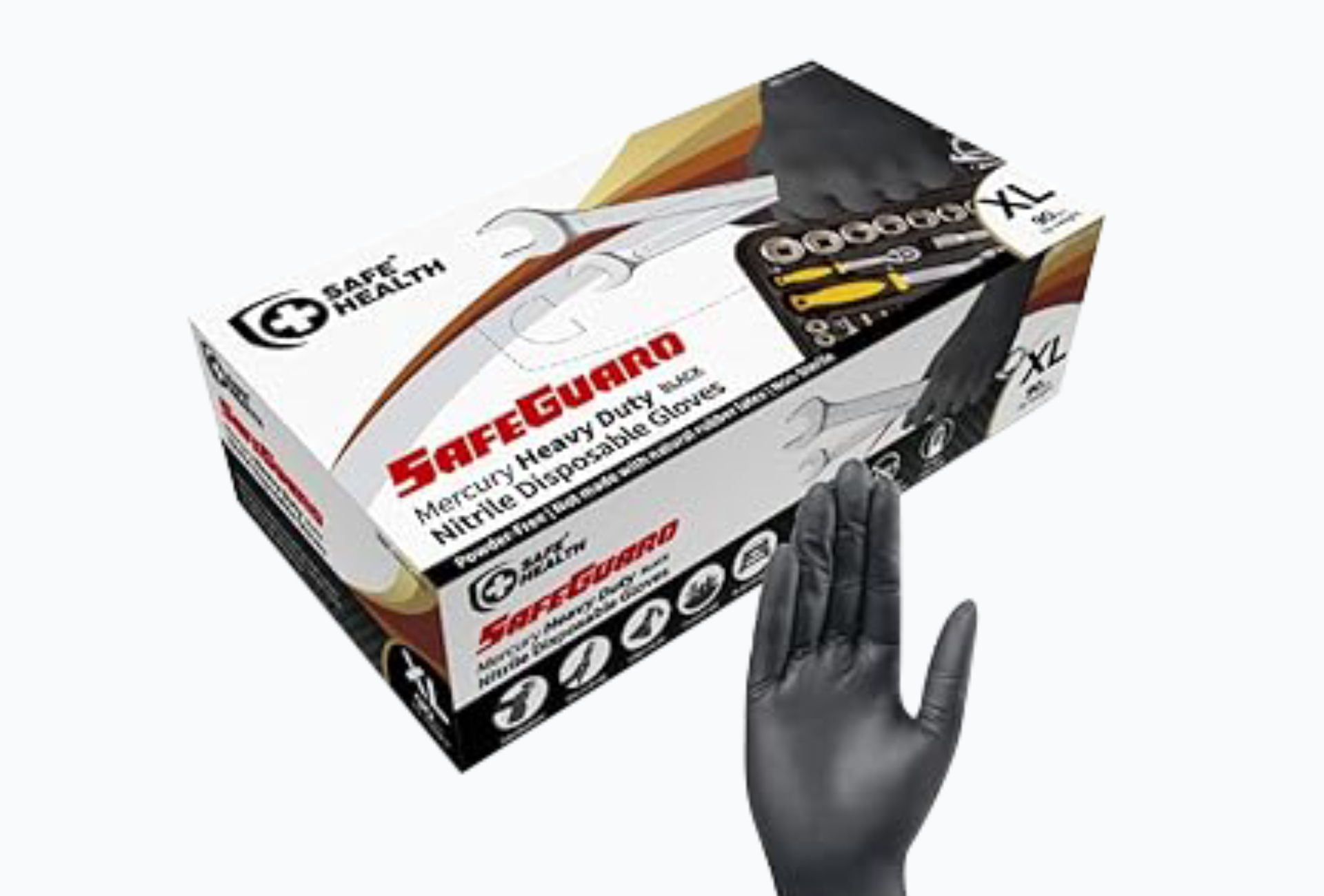 Mercury Heavy Duty Disposable Gloves