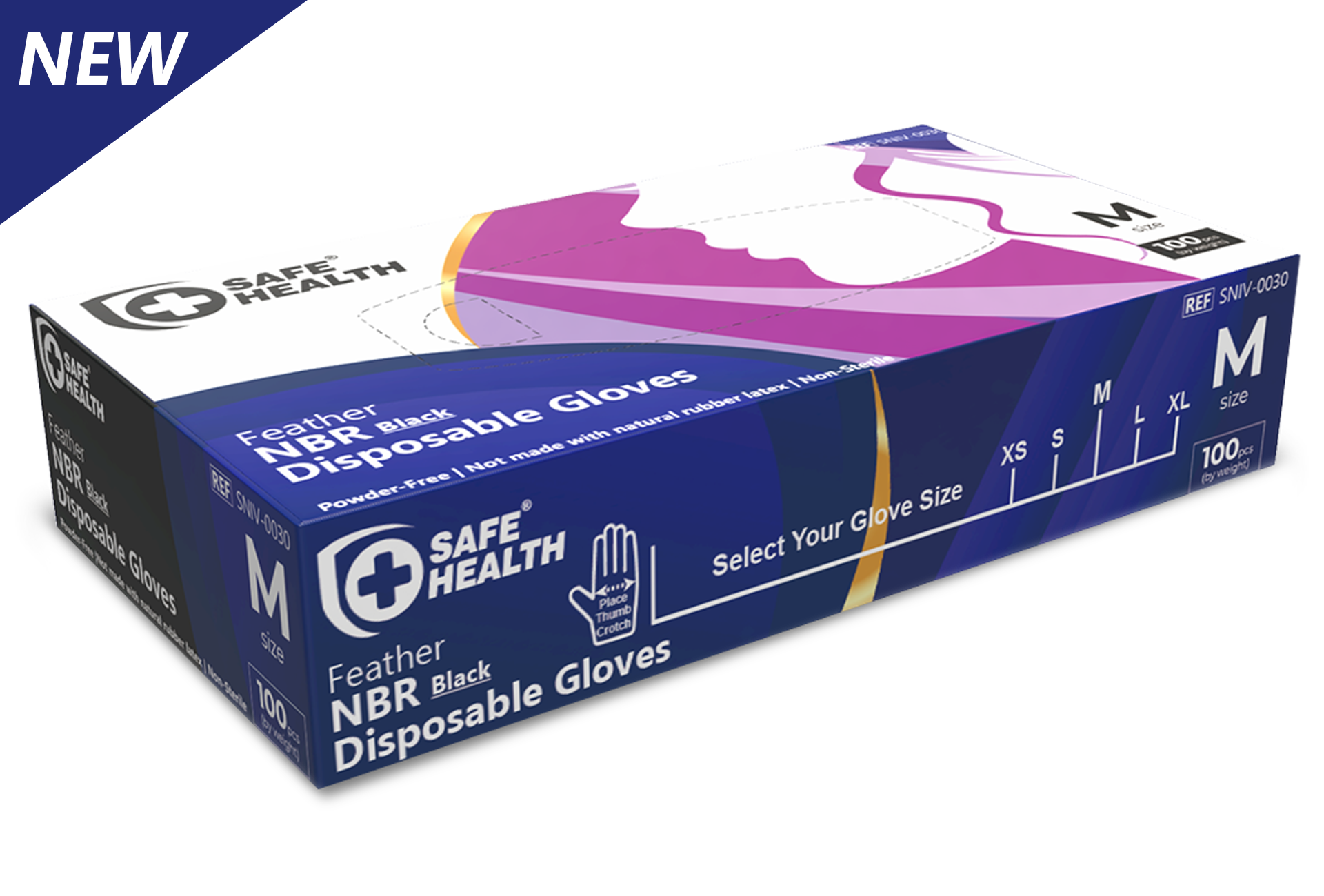 Classic Nitrile Disposable Gloves